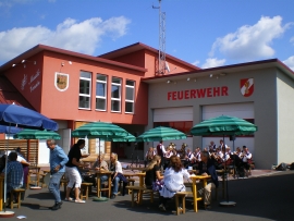 Fr�hschoppen beim Markt